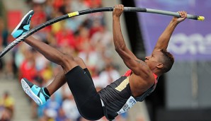 Raphael Holzdeppe kam bei seinem Comeback nicht über 5,20 Meter hinaus