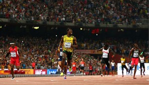 Usain Bolt kann über seine Konkurrenz nur lachen