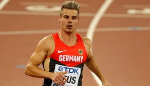 Julian Reus lief die 60 Meter in 6,52 Sekunden