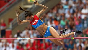 Isinbayeva ist Weltrekordhalterin