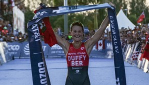 Flora Duffy holte zum ersten Mal den Weltmeister-Titel