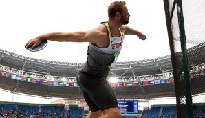 Robert Harting gewann in London die Olympia-Goldmedaille
