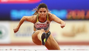 Bei der Hallen-EM 2017 in Belgrad gewann Pamela Dutkiewicz Bronze über 60-m-Hürden