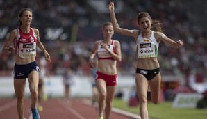 Gesa Felicitas Krause gewann über 3000 Meter Hindernis