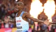 Mo Farah holt zum dritten Mal in Folge WM-Gold über 10.000 meter