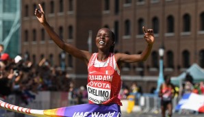Rose Chielimo hat den Marathon der Leichtathletik-WM gewonnen