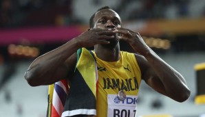 Usain Bolt beendet seine Ära auf dem dritten Platz