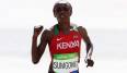Jemina Sumgong gewann in Rio de Janeiro die Goldmedaille im Marathon