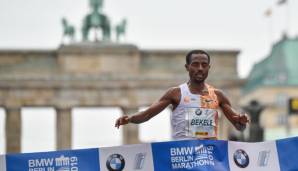 Kenenisa Bekele verpasste im Ziel den Weltrekord vom Vorjahr um winzige zwei Sekunden.