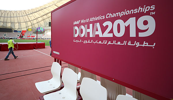 Die Leichtathletik-WM findet dieses Mal in Doha statt.