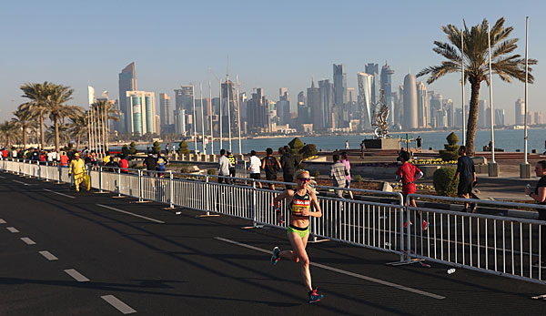 Der Marathon wird aufgrund der hohen Temperaturen diesmal nachts ausgetragen.