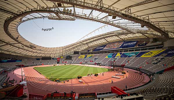 Austragungsstätte der Weltmeisterschaft ist das Khalifa International Stadium.
