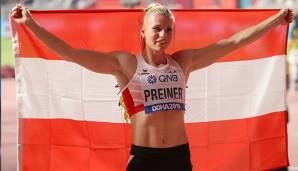 Verena Preiner holte bei der WM in Doha Bronze im Siebenkampf