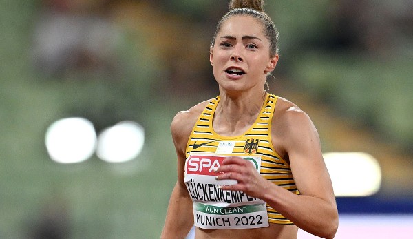 Gina Lückekemper hat Gold über die 100 Meter gewonnen.