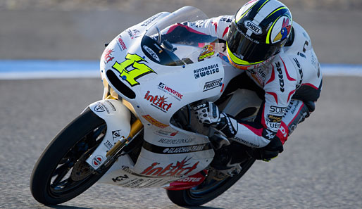 Sandro Cortese fuhr beim Großen Preis von Portugal im zweiten freien Training auf den zweiten Platz