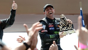 Stephane Peterhansel will auch 2014 die begehrte Dakar-Trophäe in den Händen halten