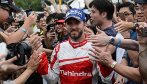 Nick Heidfeld ist beim Saisonauftakt der Formel E Dritter geworden