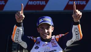 Marc Marquez wurde in Valencia zum vierten Mal MotoGP Weltmeister