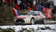 Sebastien Loeb führt als Gaststarter noch immer die Rallye Monte Carlo an