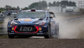 Nach dem zweiten Tag der Polen-Rallye liegt Thierry Neuville mit 1,3 Sekunden Vorsprung auf Platz eins