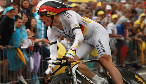 Tony Martin fuhr beim Einzelzeitfahren der Tour de Romandie auf den fünften Platz