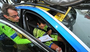 Alberto Contador musste kurz nach seinem schweren Sturz in den Vogesen die Tour de France verlassen