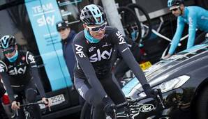Chris Froome wurde während der Vuelta 2017 positiv auf Salbutamol getestet
