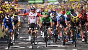Der australische Radprofi Caleb Ewan hat die 16. Etappe der Tour de France gewonnen.