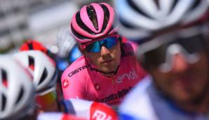 Attila Valter geht im Rosa Trikot des Gesamtersten in die 8. Etappe des Giro d'Italia.