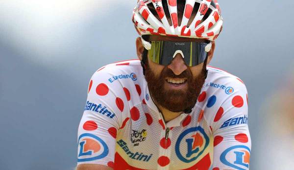 Simon Geschke wird auch auf der 14. Etappe der Tour de France im gepunkteten Trikot fahren.
