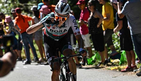 Lennard Kämna verpasste auf der 14. Etappe der Tour de France den Tagessieg.