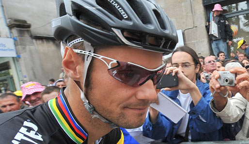 Tour-Aus für Sprinter Tom Boonen vom Rennstall Quick Step