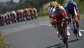 Eine vierköpfige Ausreißergruppe hat sich zum Start der 11. Etappe der Tour de France früh abgesetzt.