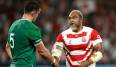 Schock bei der Rugby-WM: Irland kassierte eine Pleite gegen Japan.