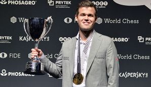 Magnus Carlsen ist Schach-Weltmeister 2018.