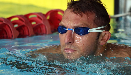 Ian Thorpe landete in Riccione auf der 50-m-Bahn auf dem 16. Platz