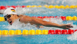 Franziska Hentke war über 50 Meter Schmetterling die Schnellste