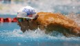 Michael Phelps' Bestzeit über 100 m Schmetterling liegt bei 49,82 Sekundne