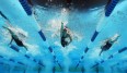 Schwimmer bei den olympischen Spielen in London 2012