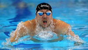 Marco Koch wurde über 100 Meter Brust Vierter