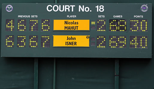 John Isner, Nicolas Mahut, Wimbledon
