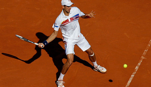 Der kampflose Erfolg gegen Fabio Fognini wird nicht in Novak Djokovics Siegesstatistik einfließen