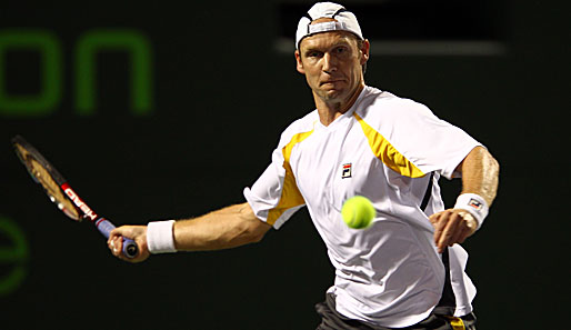 Rainer Schüttler ist bei den French Open in der ersten Runde ausgeschieden