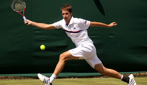 Florian Mayer verlor gegen Xavier Malisse in Wimbledon und führt nun das Davis-Cup-Team an