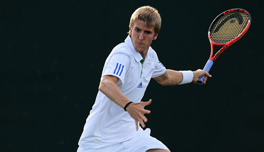 Wildcard-Spieler Cedrik-Marcel Stebe ist beim ATP-Turnier in Stuttgart ins Achtelfinale eingezogen