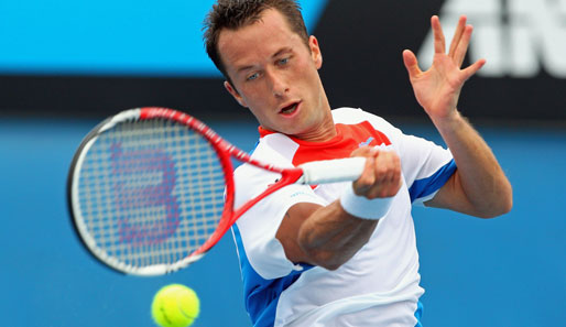 Philipp Kohlschreiber musste sich Tomas Berdych mit 3:6, 4:6 geschlagen geben