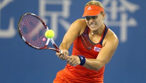 Angelique Kerber hat die erste Runde beim WTA-Turnier in LInz mit Mühe überstanden