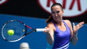 Jelena Jankovic schied bei den Australian Open erst im Viertelfinale gegen Simona Halep aus