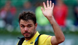 Stan Wawrinka musste in Paris frühzeitig seine Koffer packen