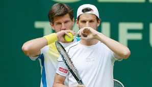 Philipp Petzschner und sein Doppelpartner Jürgen Melzer gewinnen in Wien